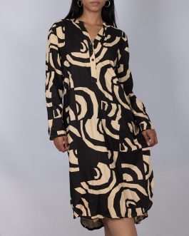 Ladies Maxi Shirt Dress